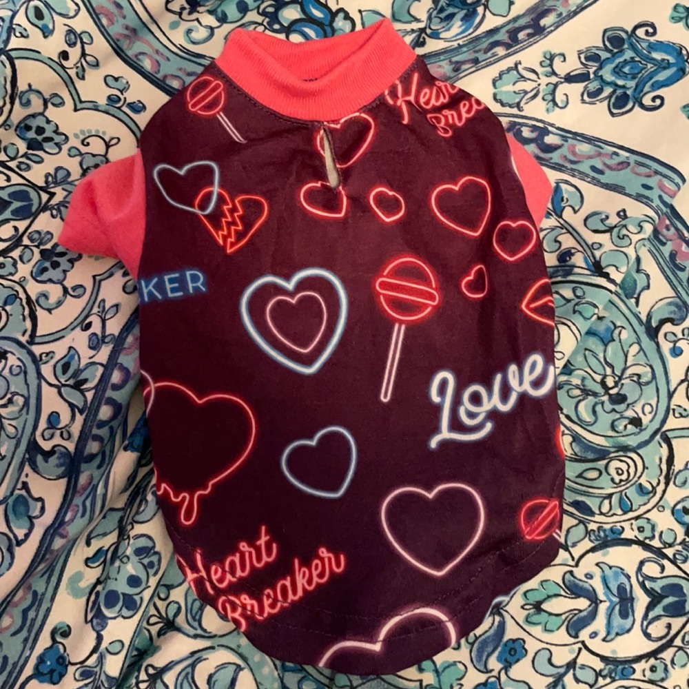 Valentines Day Dog Pajamas (NWOT)